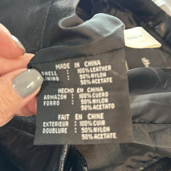 LEATHER PANTS   Vintage from JLC NY SIZE 10 - Picture 10 of 10